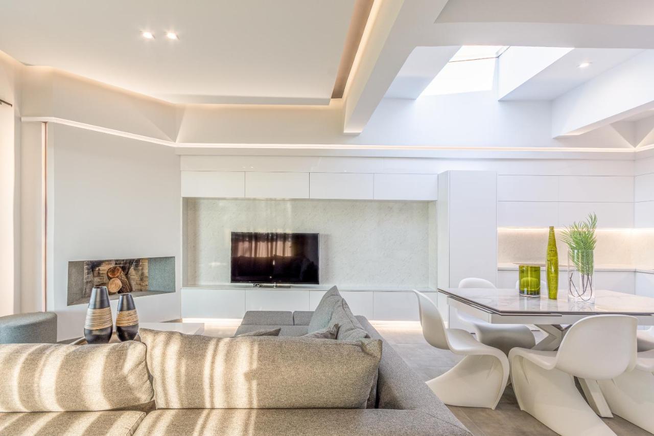 Queen'S Gem Luxury Villa - Heated Jacuzzi & Pool Херсониссос Экстерьер фото