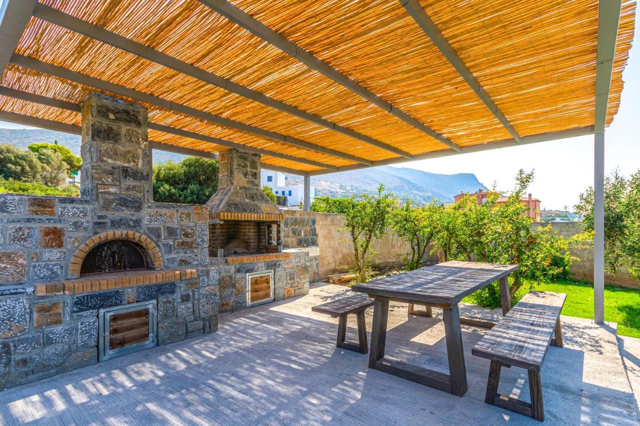 Queen'S Gem Luxury Villa - Heated Jacuzzi & Pool Херсониссос Экстерьер фото