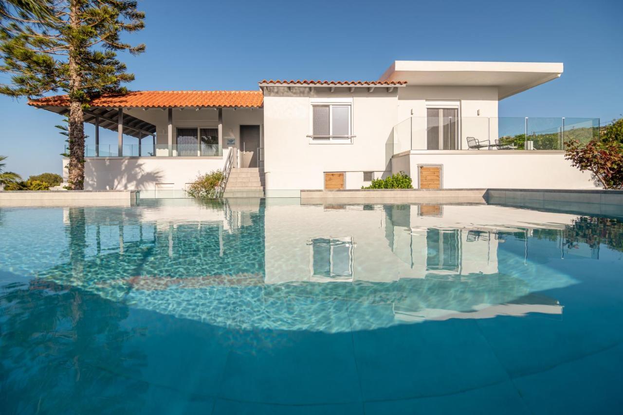 Queen'S Gem Luxury Villa - Heated Jacuzzi & Pool Херсониссос Экстерьер фото