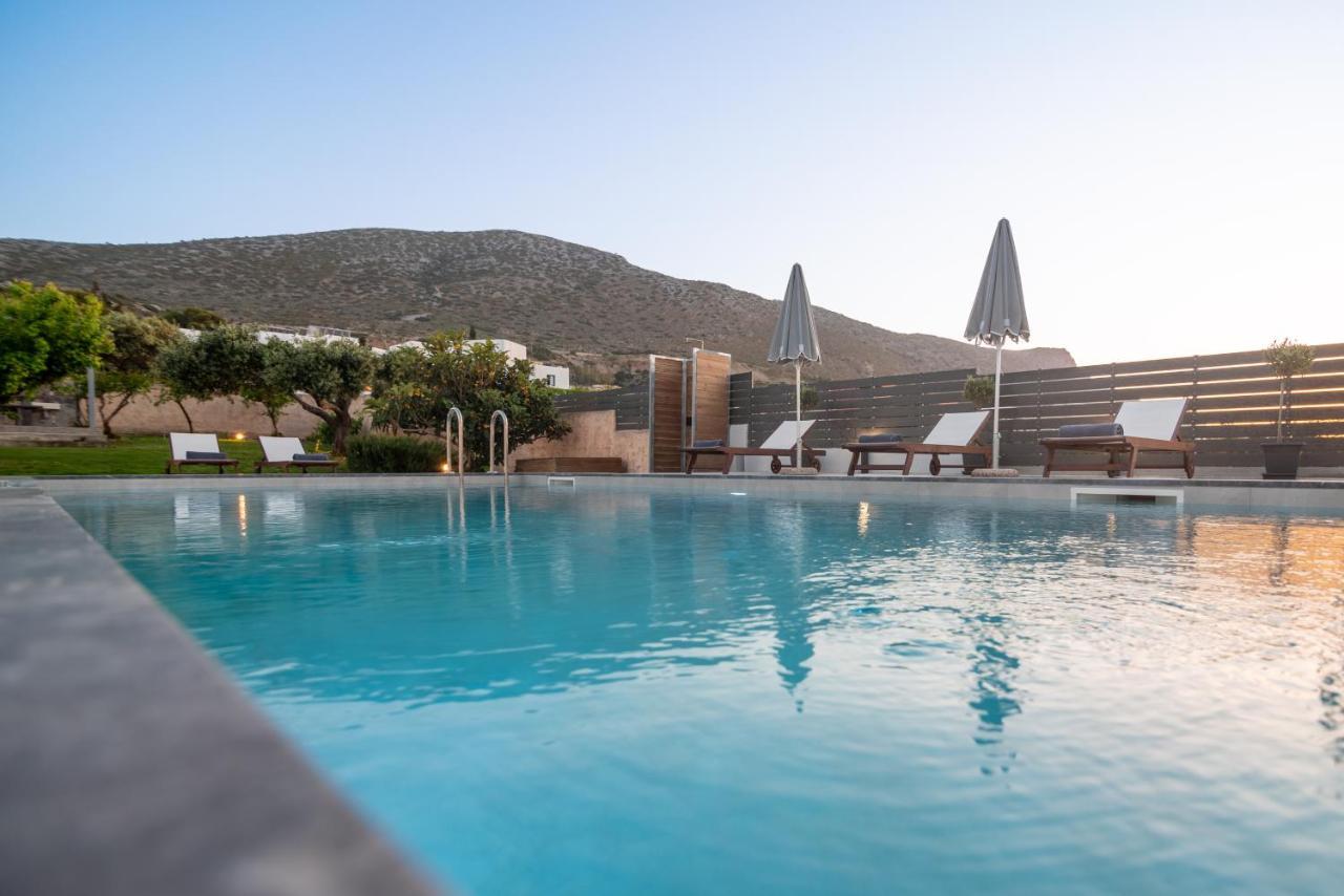 Queen'S Gem Luxury Villa - Heated Jacuzzi & Pool Херсониссос Экстерьер фото